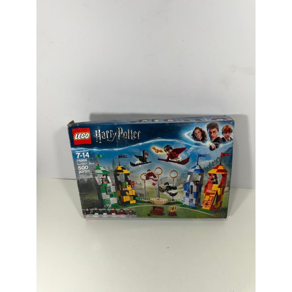 LEGO Harry Potter Quidditch Match 75956 Building Kit w Minifigures 99% complete - Picture 9 of 12